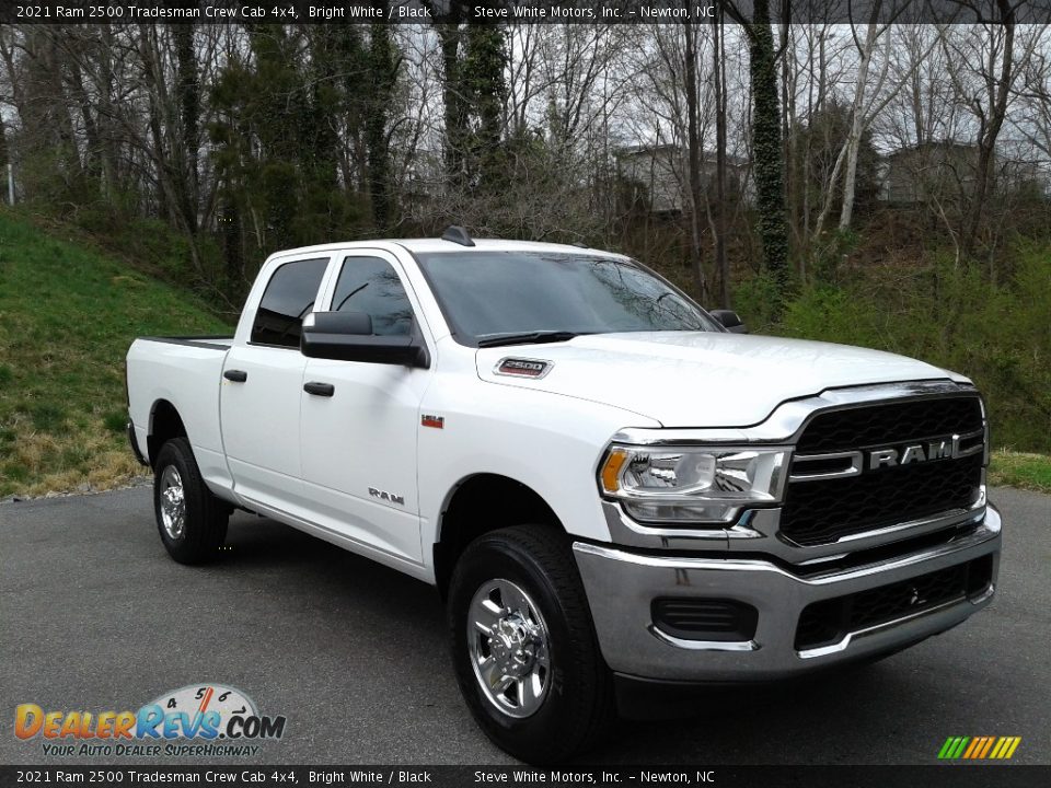 2021 Ram 2500 Tradesman Crew Cab 4x4 Bright White / Black Photo #4