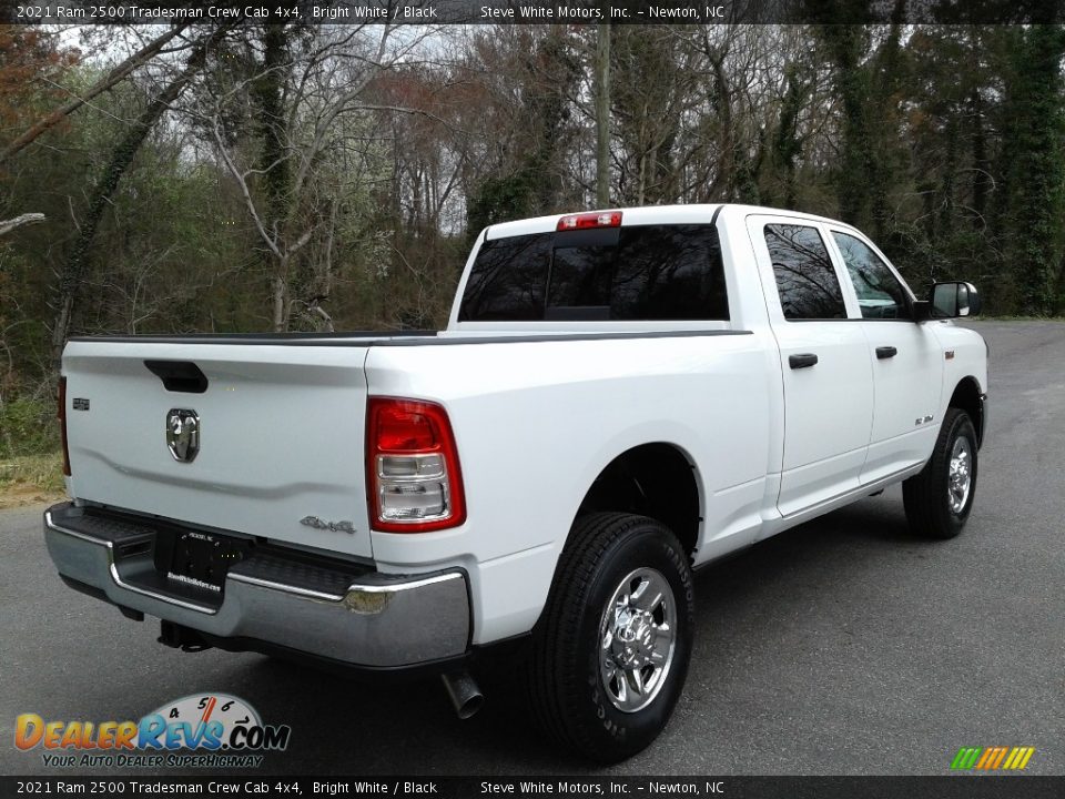 2021 Ram 2500 Tradesman Crew Cab 4x4 Bright White / Black Photo #6