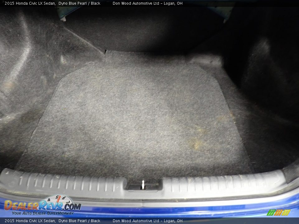 2015 Honda Civic LX Sedan Dyno Blue Pearl / Black Photo #14