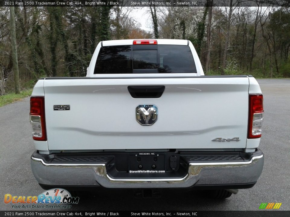 2021 Ram 2500 Tradesman Crew Cab 4x4 Bright White / Black Photo #7