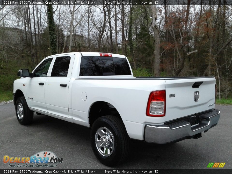 2021 Ram 2500 Tradesman Crew Cab 4x4 Bright White / Black Photo #9