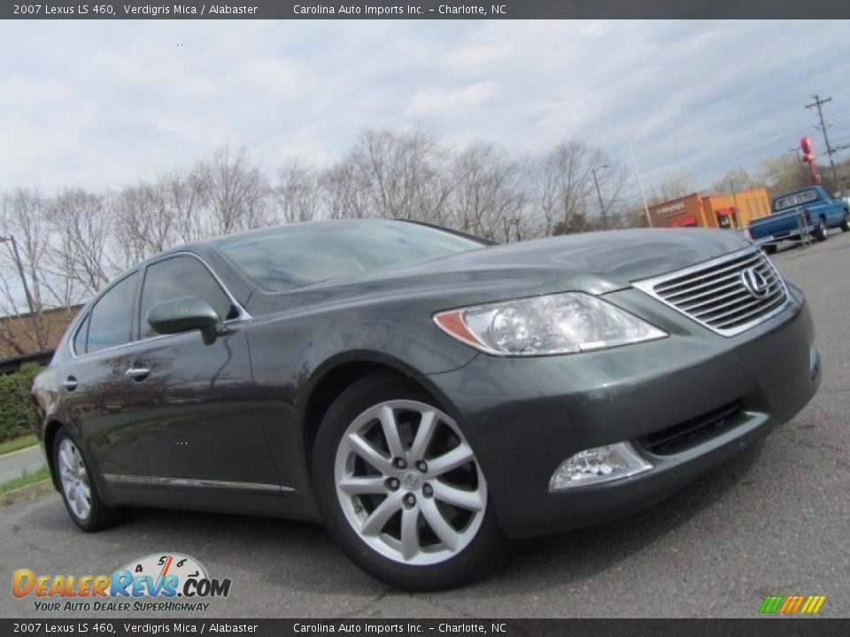 2007 Lexus LS 460 Verdigris Mica / Alabaster Photo #1