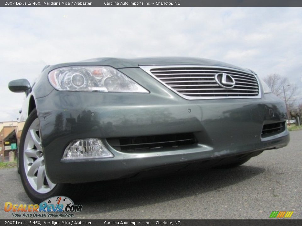 2007 Lexus LS 460 Verdigris Mica / Alabaster Photo #2