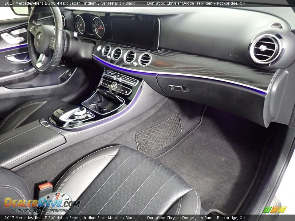 Dashboard of 2017 Mercedes-Benz E 300 4Matic Sedan Photo #35