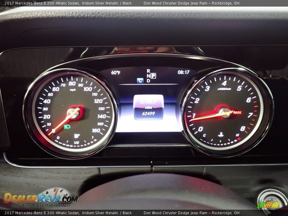 2017 Mercedes-Benz E 300 4Matic Sedan Gauges Photo #36