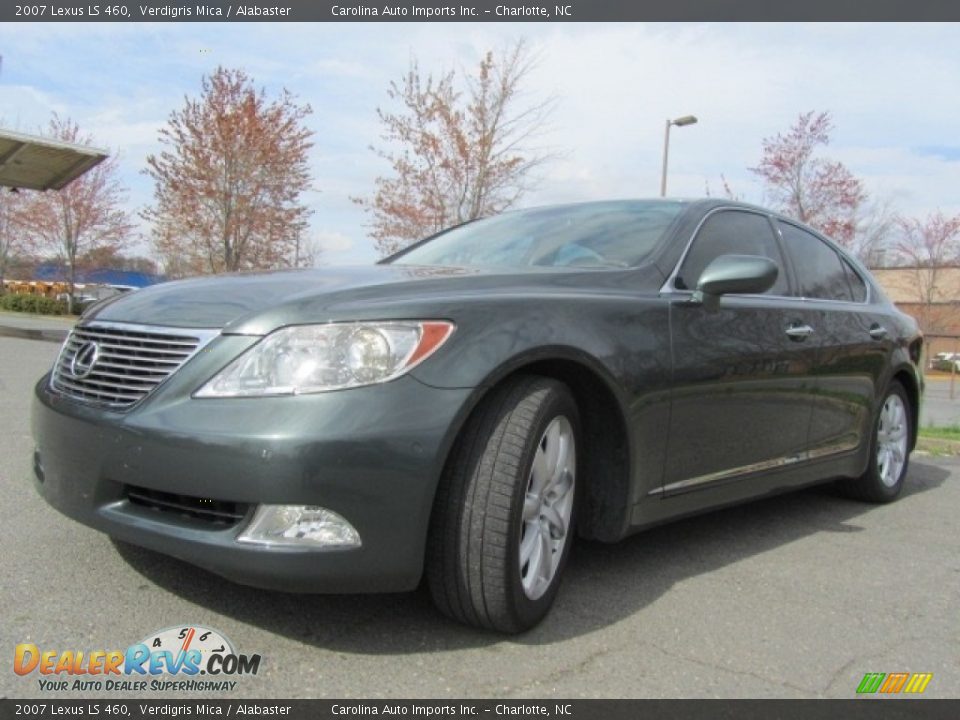 2007 Lexus LS 460 Verdigris Mica / Alabaster Photo #6