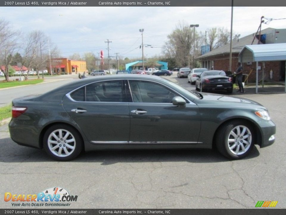 2007 Lexus LS 460 Verdigris Mica / Alabaster Photo #11