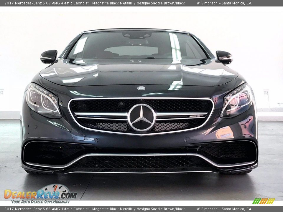 Magnetite Black Metallic 2017 Mercedes-Benz S 63 AMG 4Matic Cabriolet Photo #2