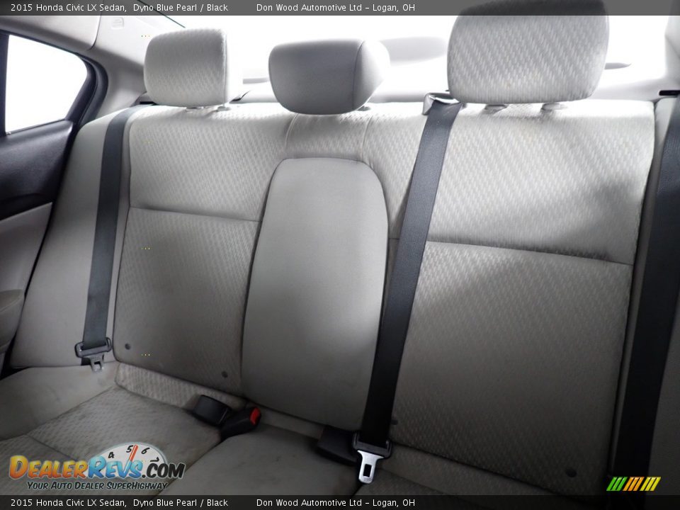 2015 Honda Civic LX Sedan Dyno Blue Pearl / Black Photo #31