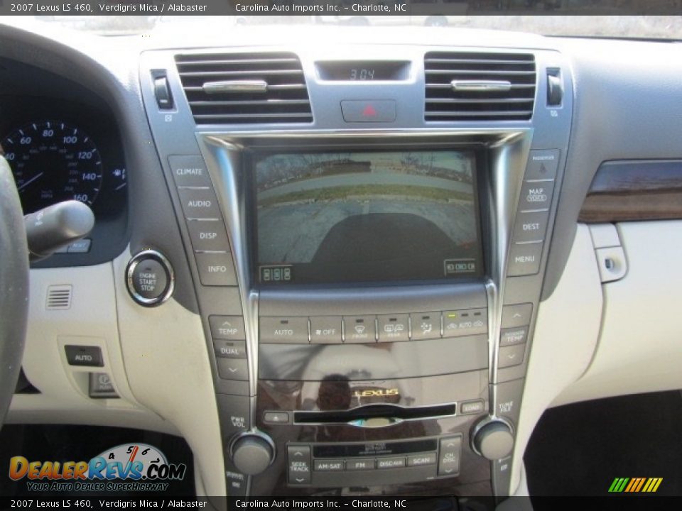 2007 Lexus LS 460 Verdigris Mica / Alabaster Photo #16