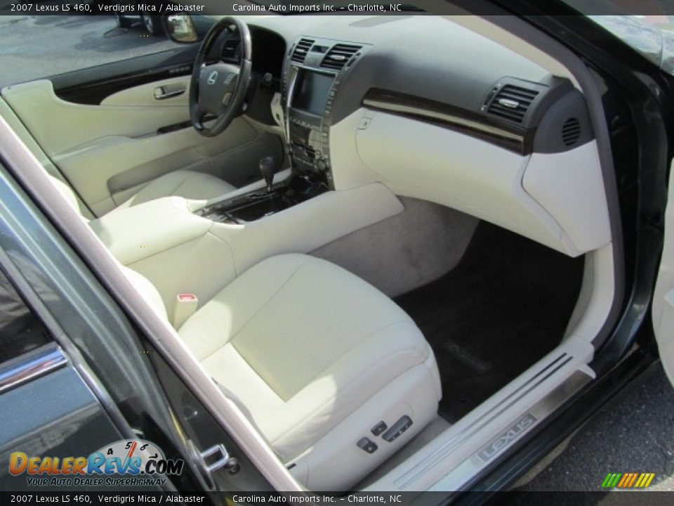 2007 Lexus LS 460 Verdigris Mica / Alabaster Photo #22