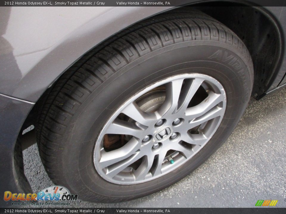 2012 Honda Odyssey EX-L Smoky Topaz Metallic / Gray Photo #6