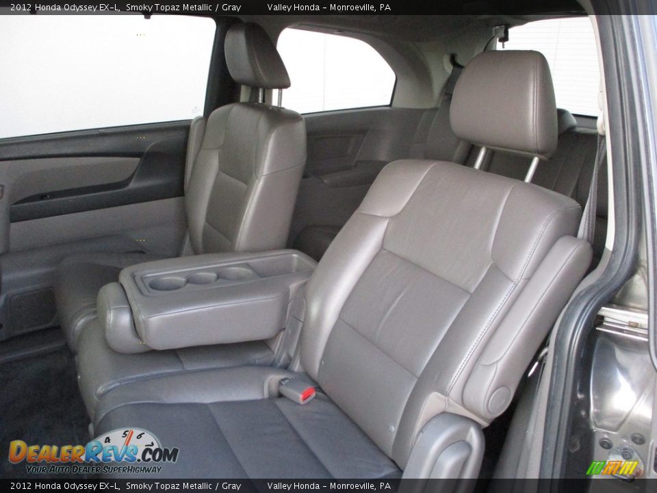 2012 Honda Odyssey EX-L Smoky Topaz Metallic / Gray Photo #12