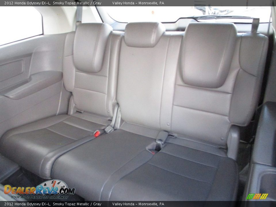 2012 Honda Odyssey EX-L Smoky Topaz Metallic / Gray Photo #13