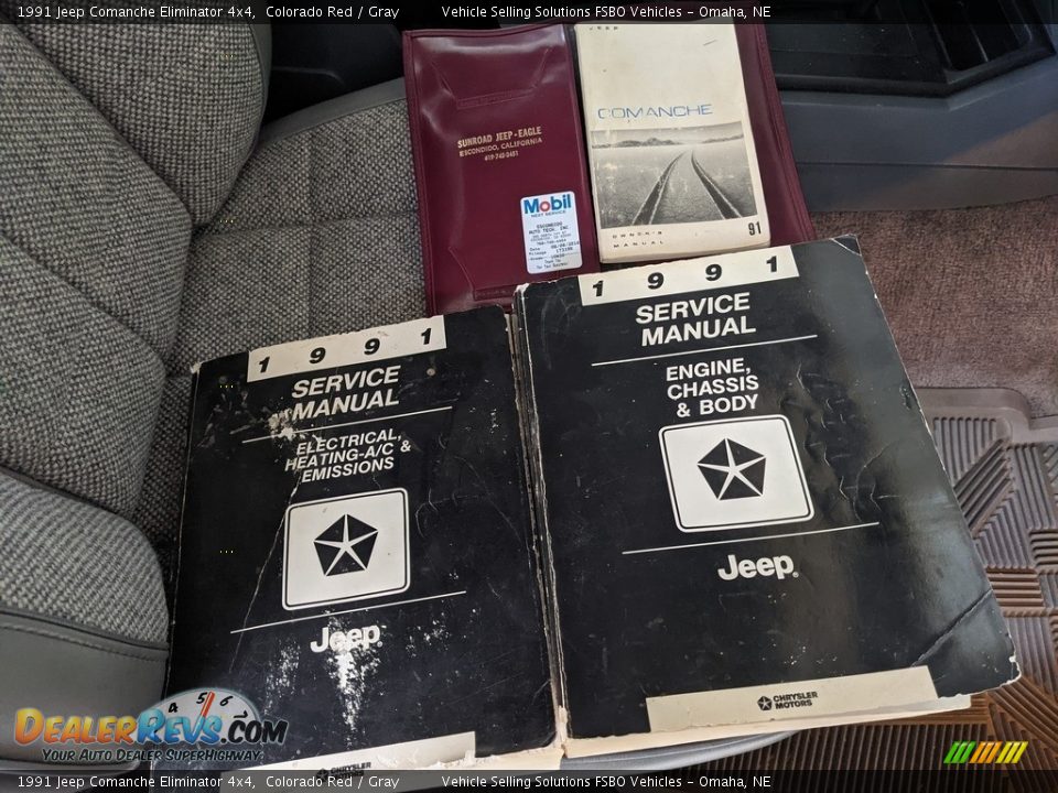 Books/Manuals of 1991 Jeep Comanche Eliminator 4x4 Photo #7
