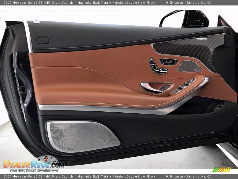 Door Panel of 2017 Mercedes-Benz S 63 AMG 4Matic Cabriolet Photo #25