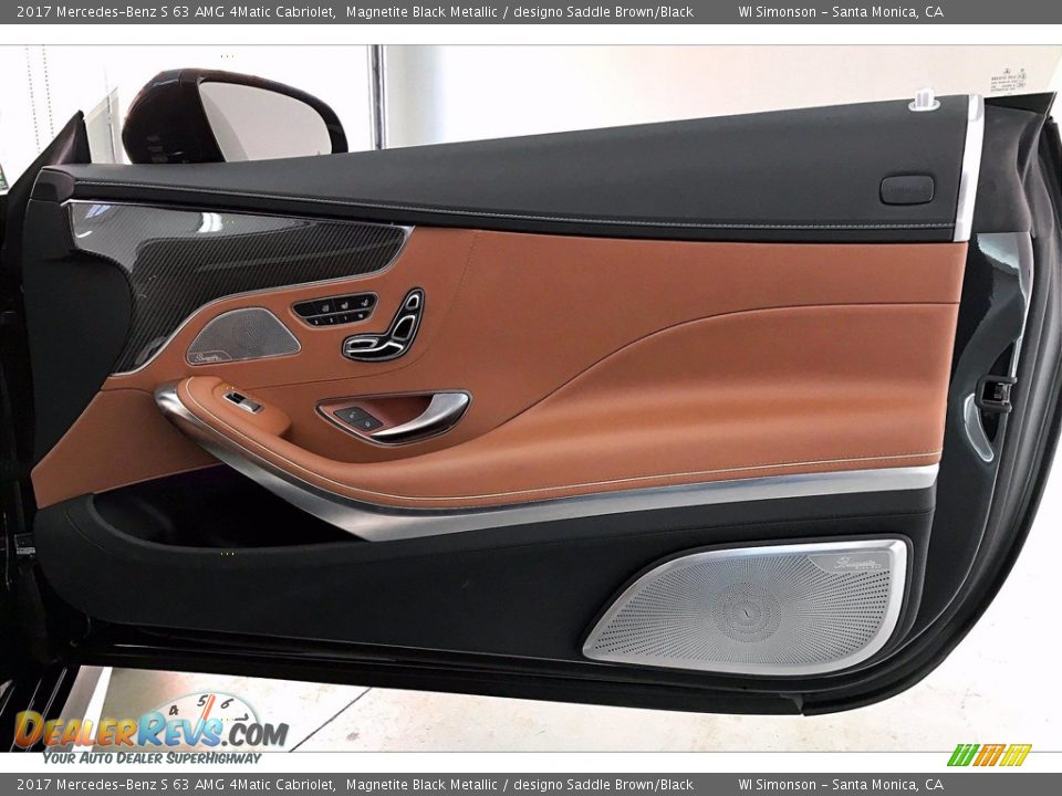 Door Panel of 2017 Mercedes-Benz S 63 AMG 4Matic Cabriolet Photo #26