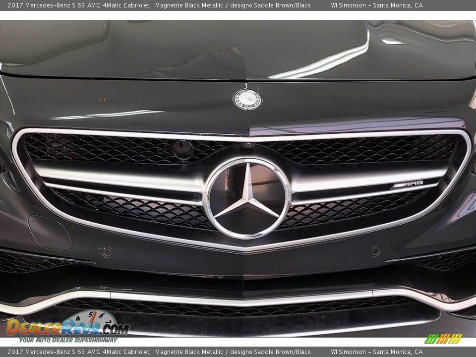 2017 Mercedes-Benz S 63 AMG 4Matic Cabriolet Magnetite Black Metallic / designo Saddle Brown/Black Photo #29