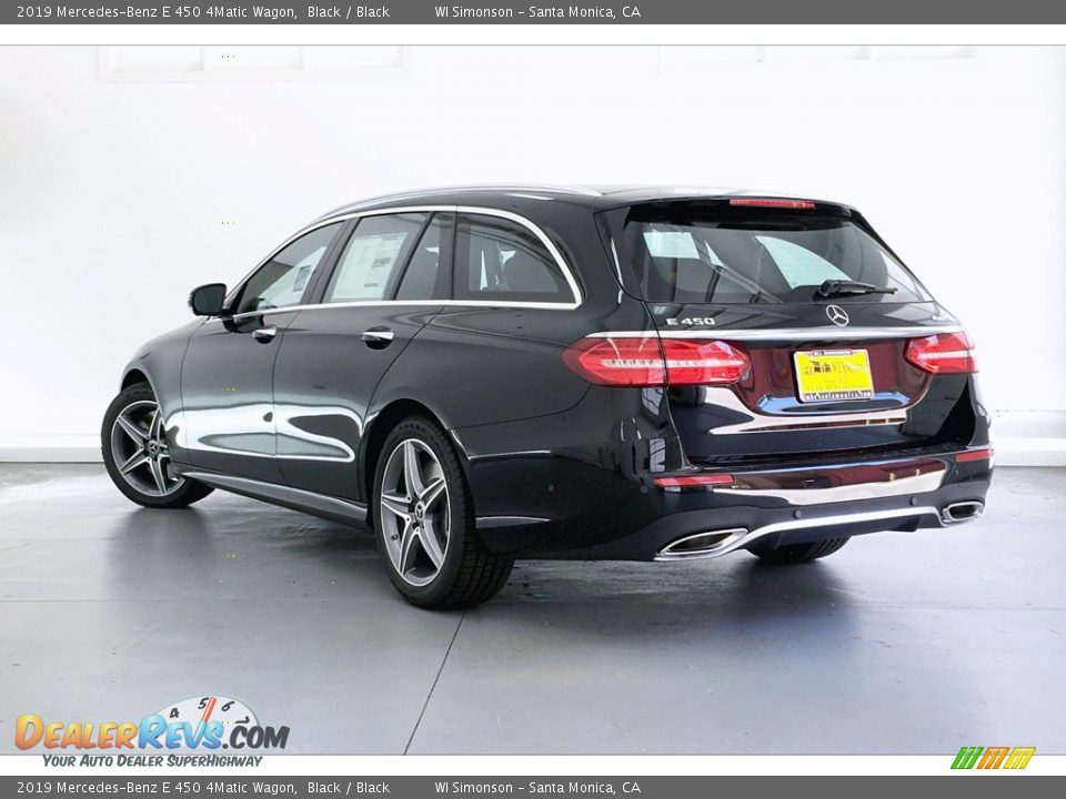 2019 Mercedes-Benz E 450 4Matic Wagon Black / Black Photo #2