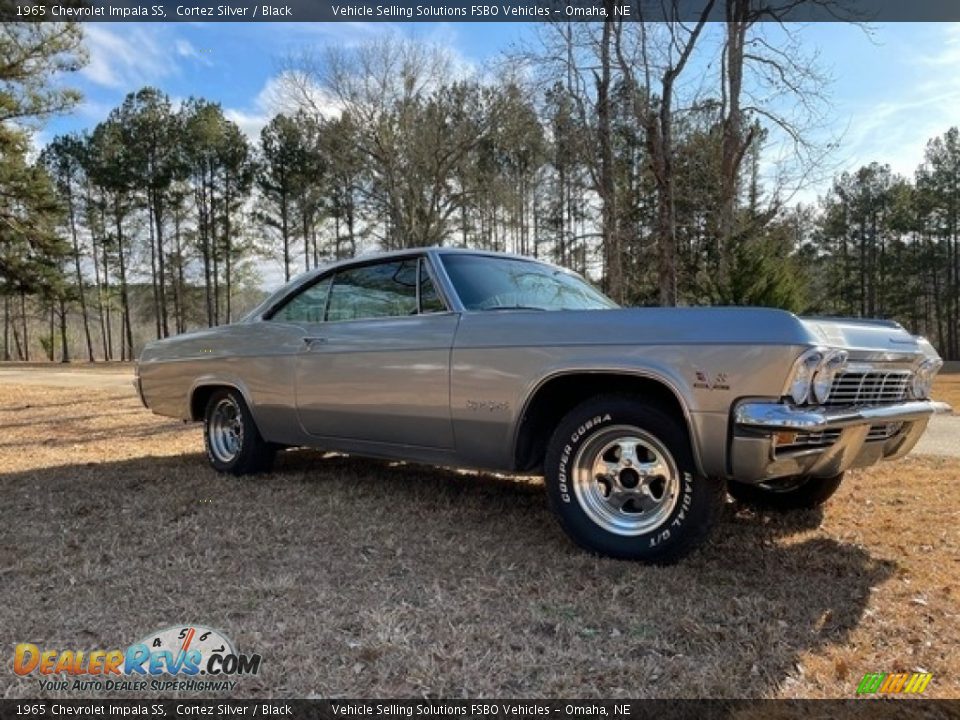 1965 Chevrolet Impala SS Cortez Silver / Black Photo #6