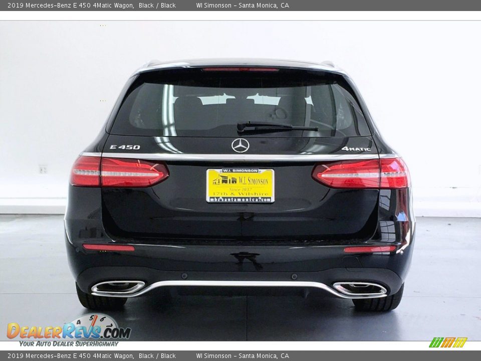 2019 Mercedes-Benz E 450 4Matic Wagon Black / Black Photo #3