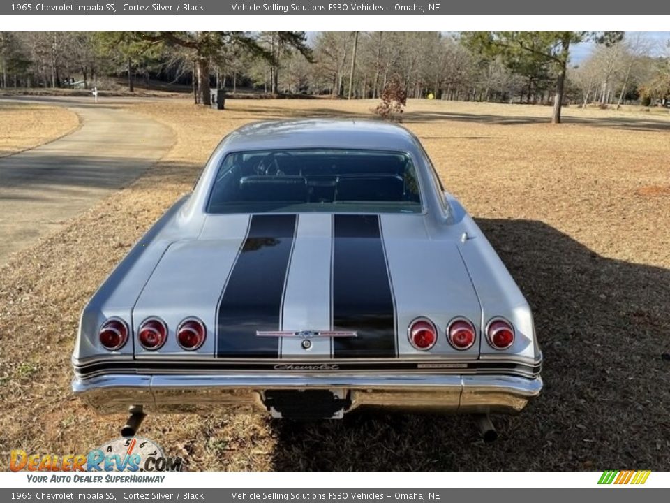 1965 Chevrolet Impala SS Cortez Silver / Black Photo #8