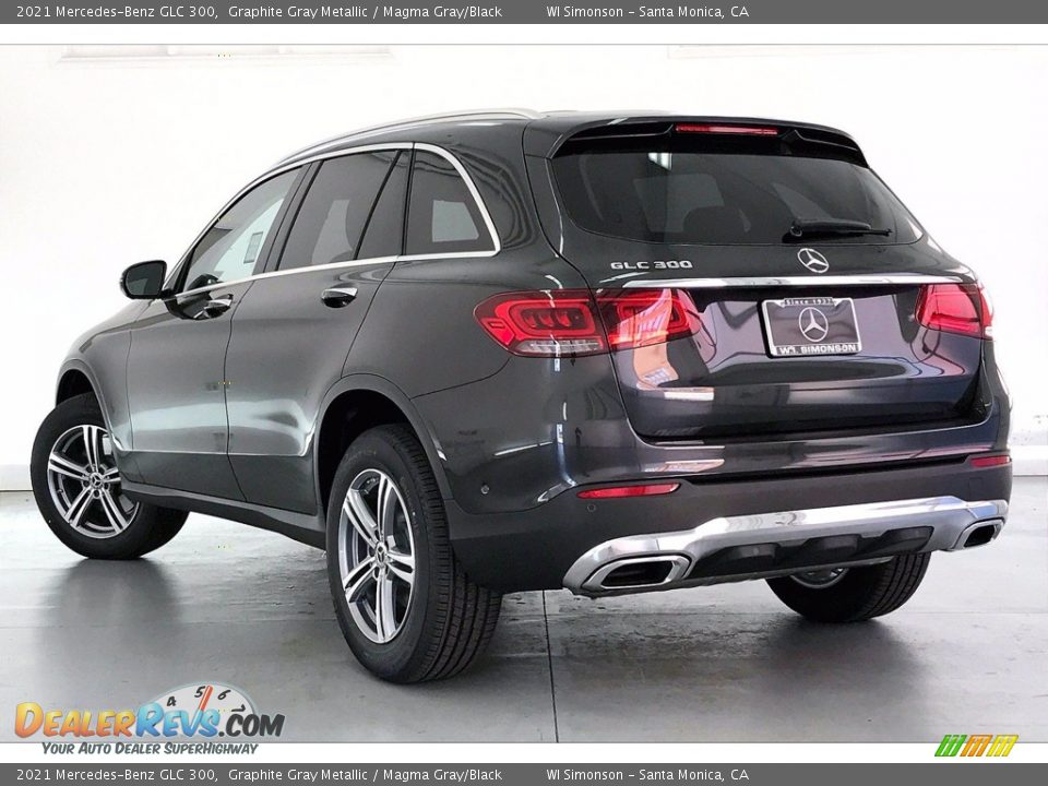 2021 Mercedes-Benz GLC 300 Graphite Gray Metallic / Magma Gray/Black Photo #2