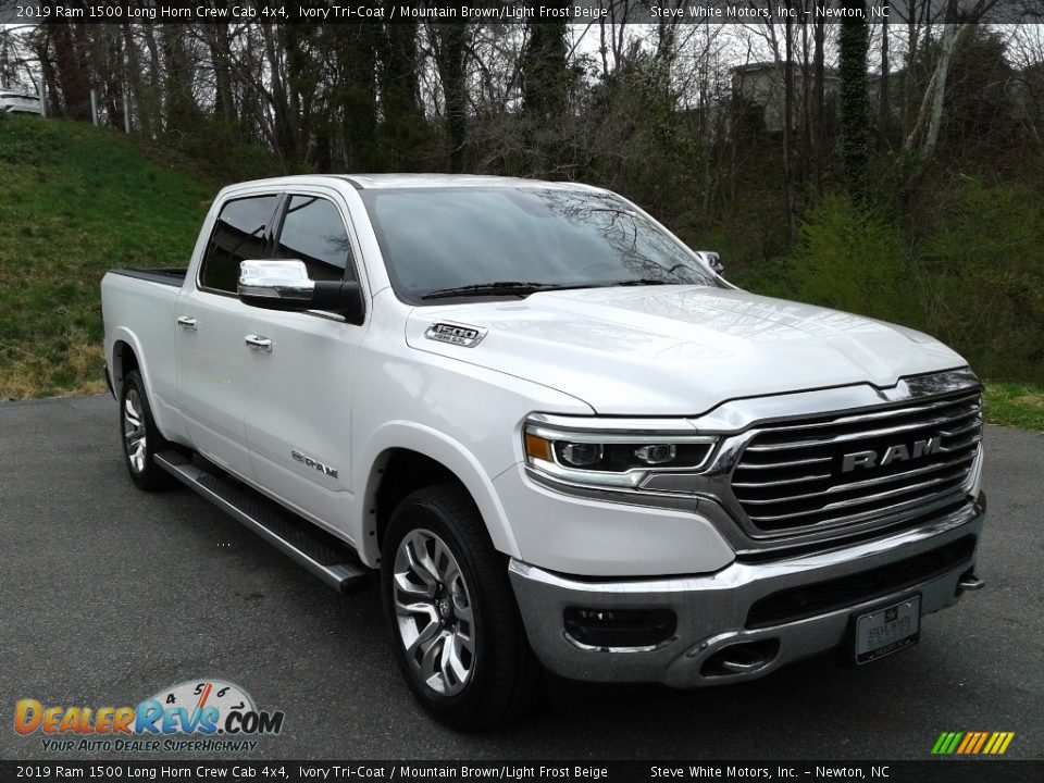 Ivory Tri–Coat 2019 Ram 1500 Long Horn Crew Cab 4x4 Photo #4