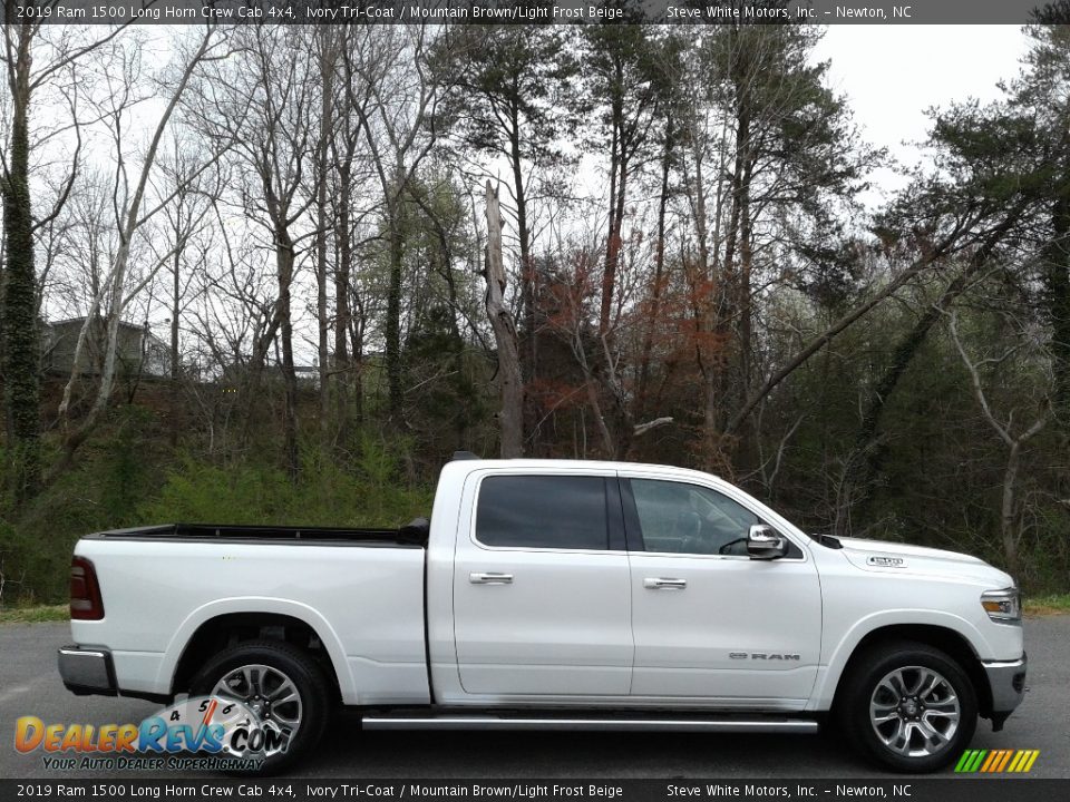 Ivory Tri–Coat 2019 Ram 1500 Long Horn Crew Cab 4x4 Photo #5