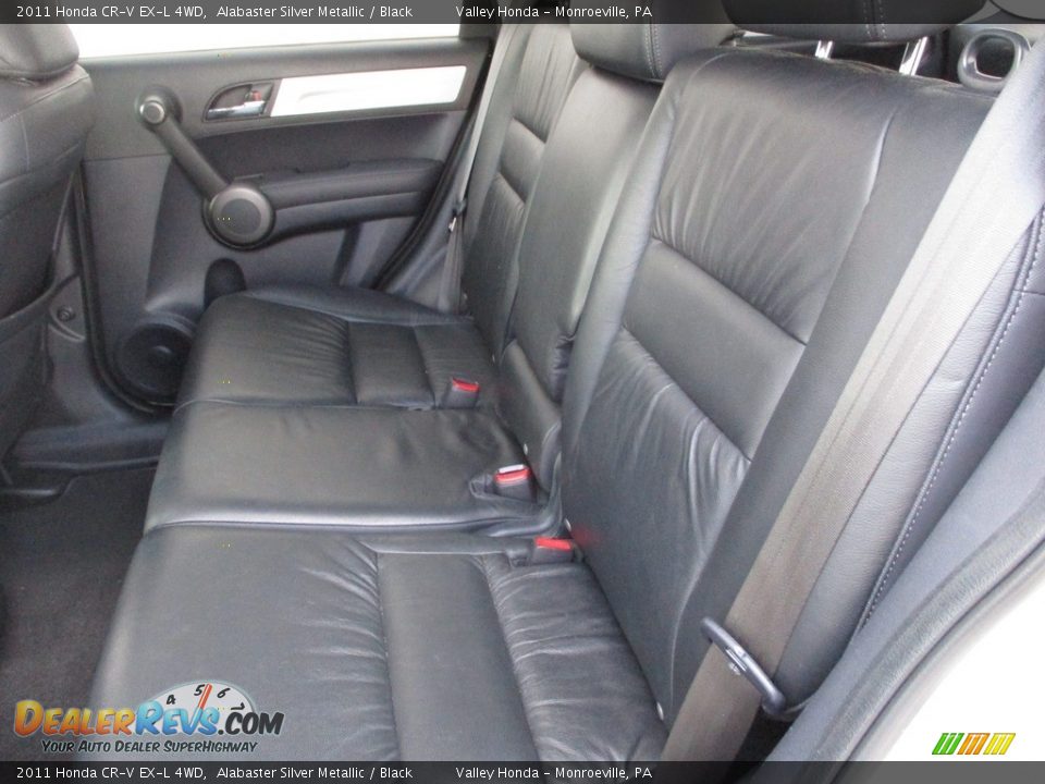 2011 Honda CR-V EX-L 4WD Alabaster Silver Metallic / Black Photo #13
