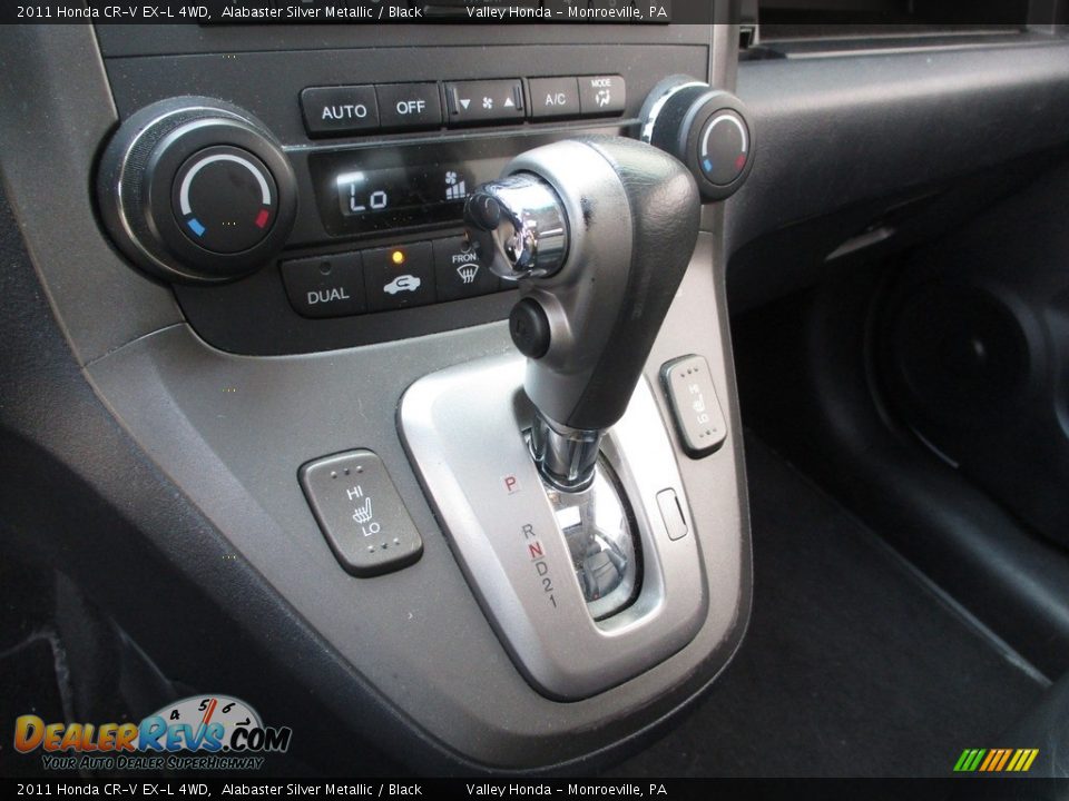 2011 Honda CR-V EX-L 4WD Alabaster Silver Metallic / Black Photo #16