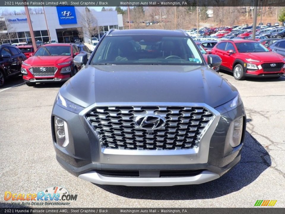 2021 Hyundai Palisade Limited AWD Steel Graphite / Black Photo #4