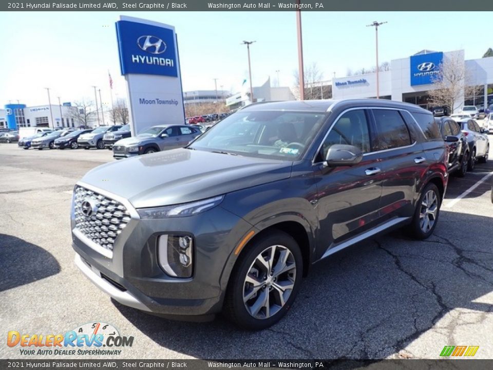 2021 Hyundai Palisade Limited AWD Steel Graphite / Black Photo #5