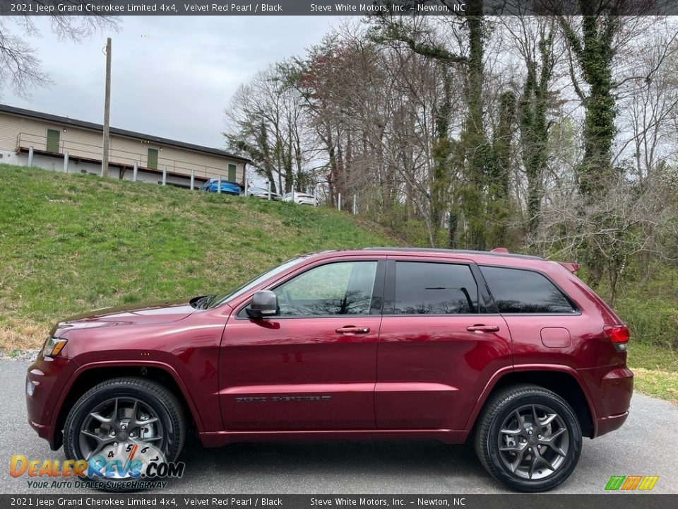 Velvet Red Pearl 2021 Jeep Grand Cherokee Limited 4x4 Photo #1