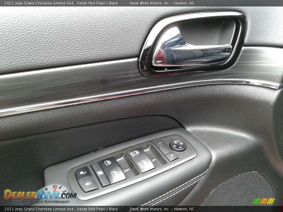 2021 Jeep Grand Cherokee Limited 4x4 Velvet Red Pearl / Black Photo #12