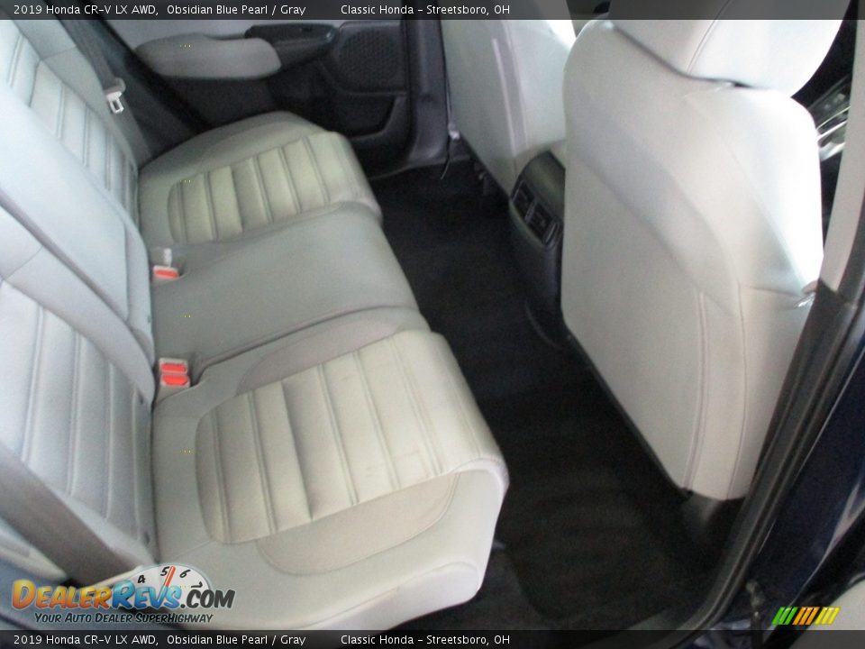 2019 Honda CR-V LX AWD Obsidian Blue Pearl / Gray Photo #20