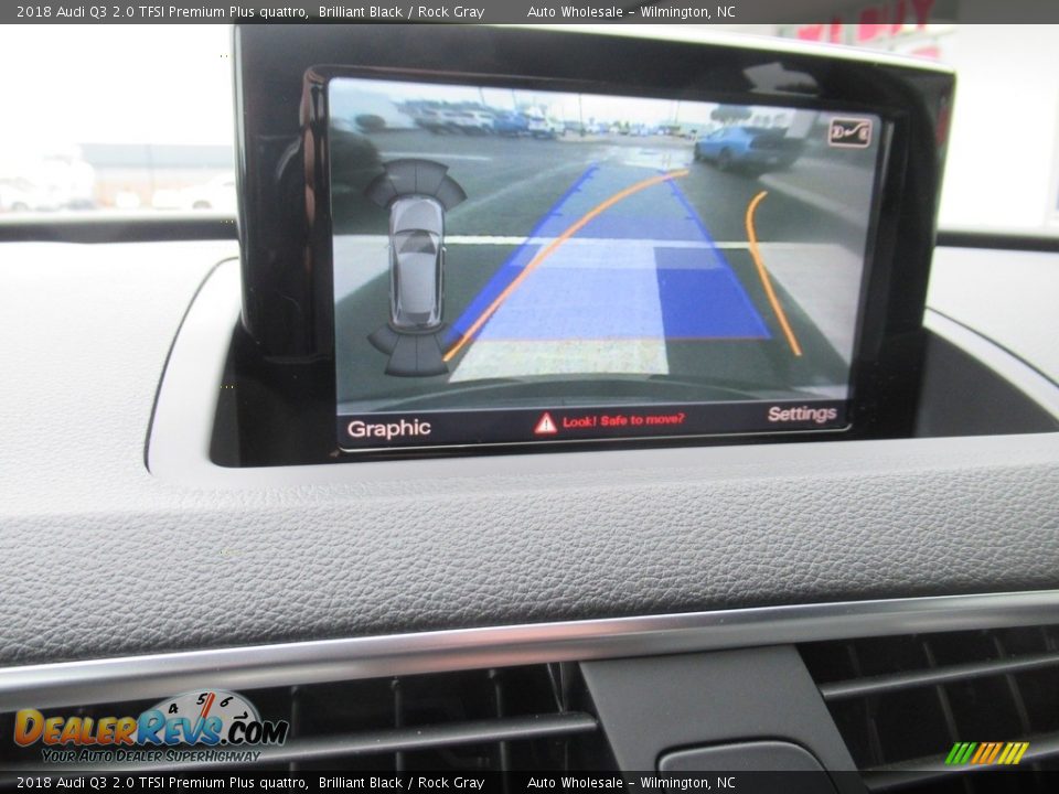 2018 Audi Q3 2.0 TFSI Premium Plus quattro Brilliant Black / Rock Gray Photo #18