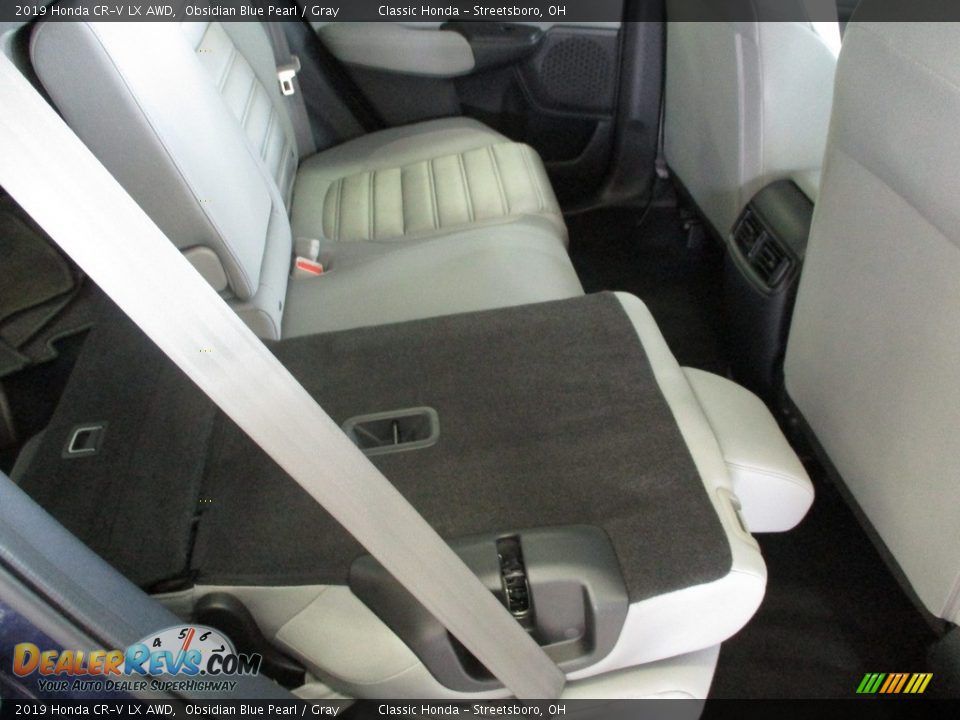 2019 Honda CR-V LX AWD Obsidian Blue Pearl / Gray Photo #22