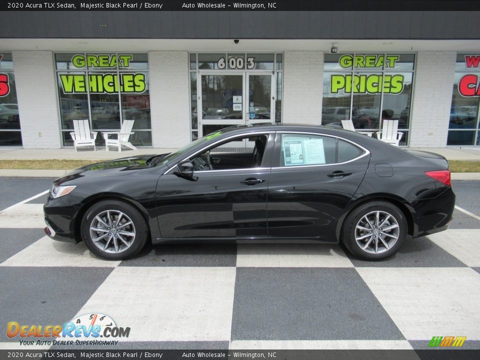 2020 Acura TLX Sedan Majestic Black Pearl / Ebony Photo #1