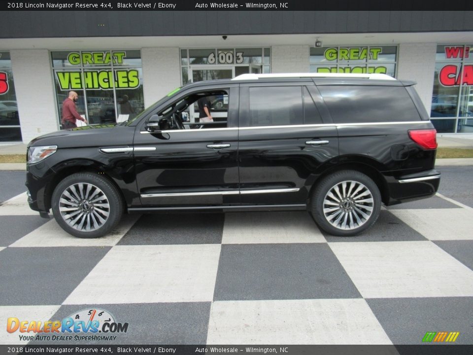 2018 Lincoln Navigator Reserve 4x4 Black Velvet / Ebony Photo #1