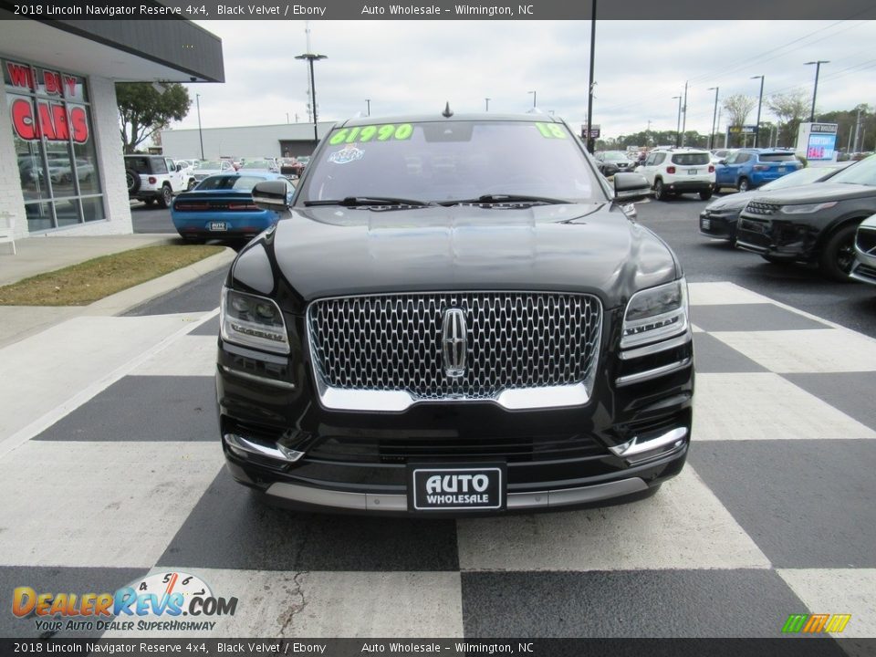 2018 Lincoln Navigator Reserve 4x4 Black Velvet / Ebony Photo #2