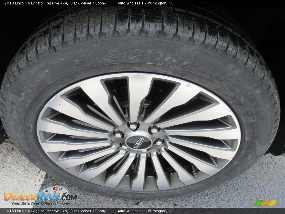 2018 Lincoln Navigator Reserve 4x4 Black Velvet / Ebony Photo #7