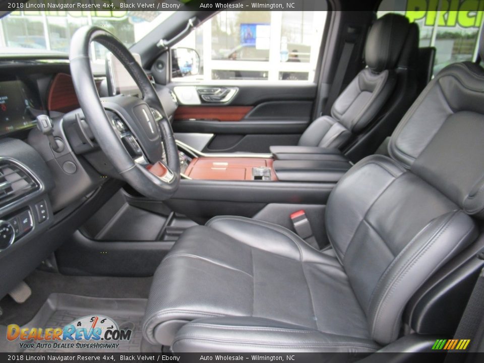 2018 Lincoln Navigator Reserve 4x4 Black Velvet / Ebony Photo #10