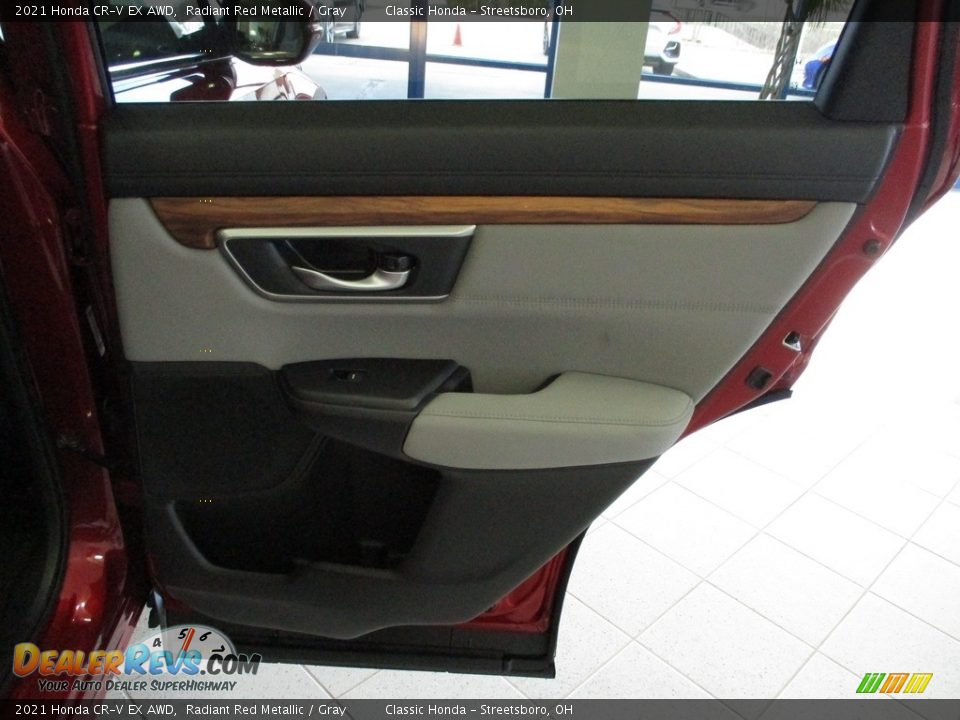 2021 Honda CR-V EX AWD Radiant Red Metallic / Gray Photo #18