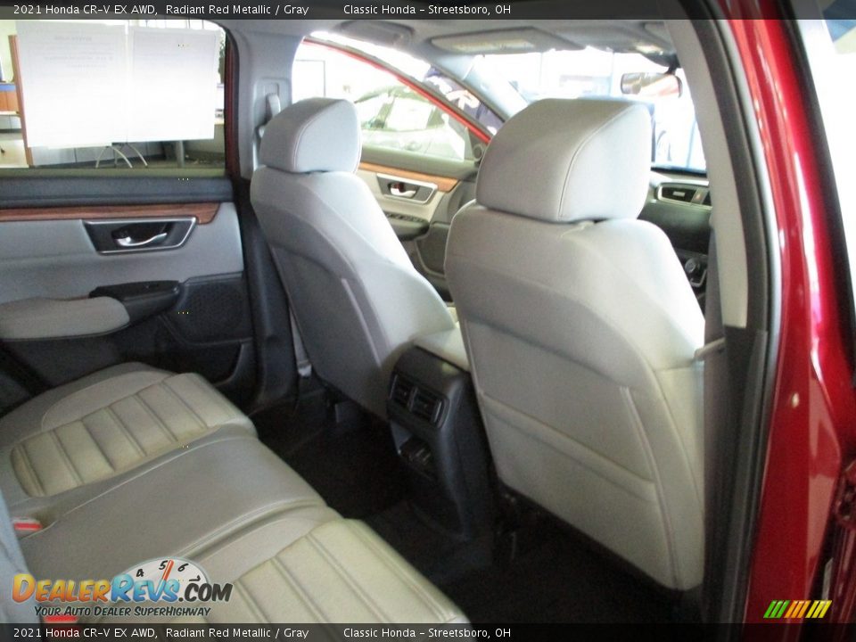 2021 Honda CR-V EX AWD Radiant Red Metallic / Gray Photo #19
