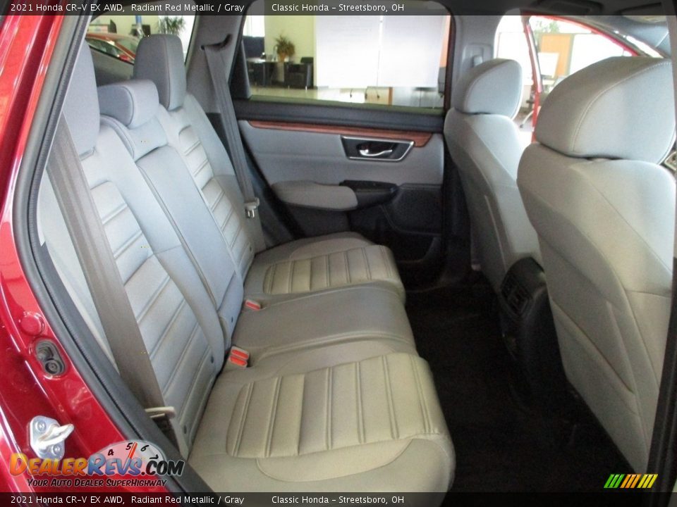 2021 Honda CR-V EX AWD Radiant Red Metallic / Gray Photo #20
