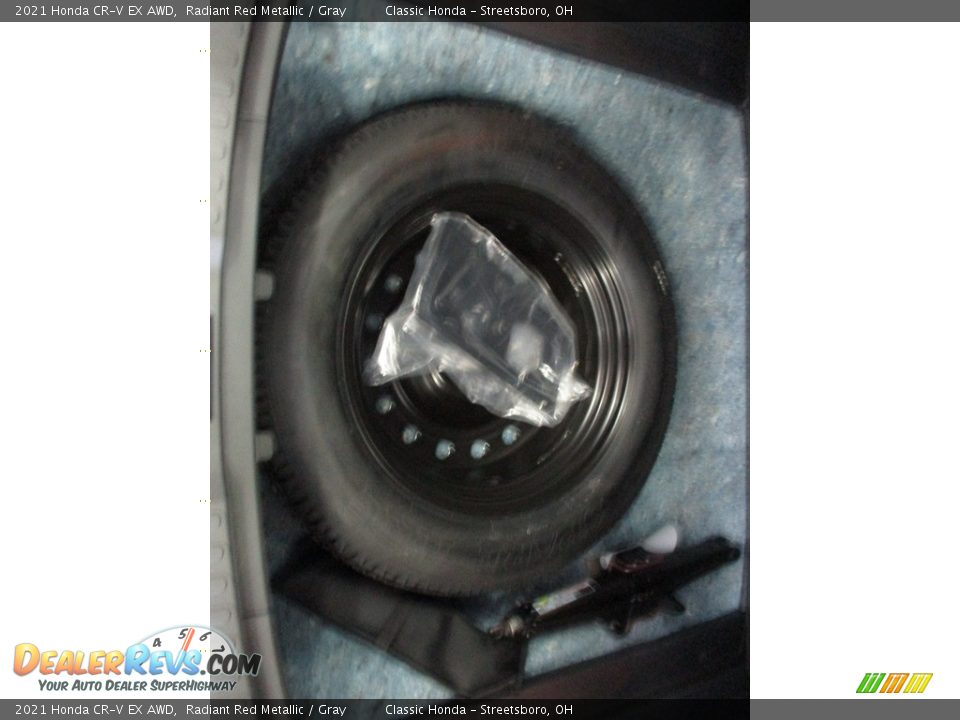 2021 Honda CR-V EX AWD Radiant Red Metallic / Gray Photo #22