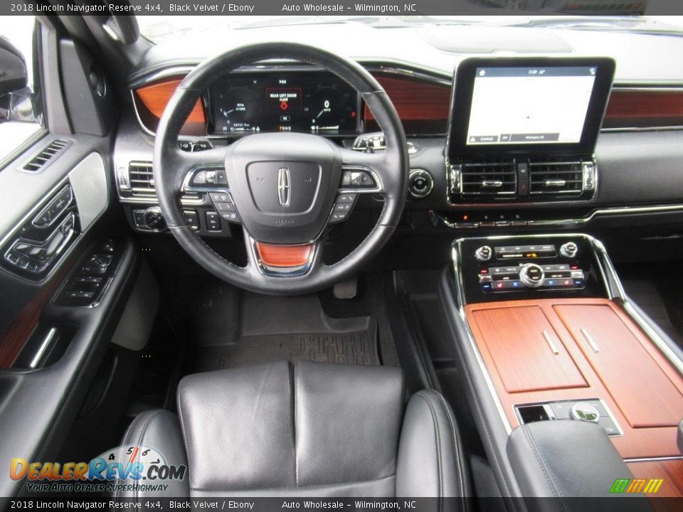 2018 Lincoln Navigator Reserve 4x4 Black Velvet / Ebony Photo #15