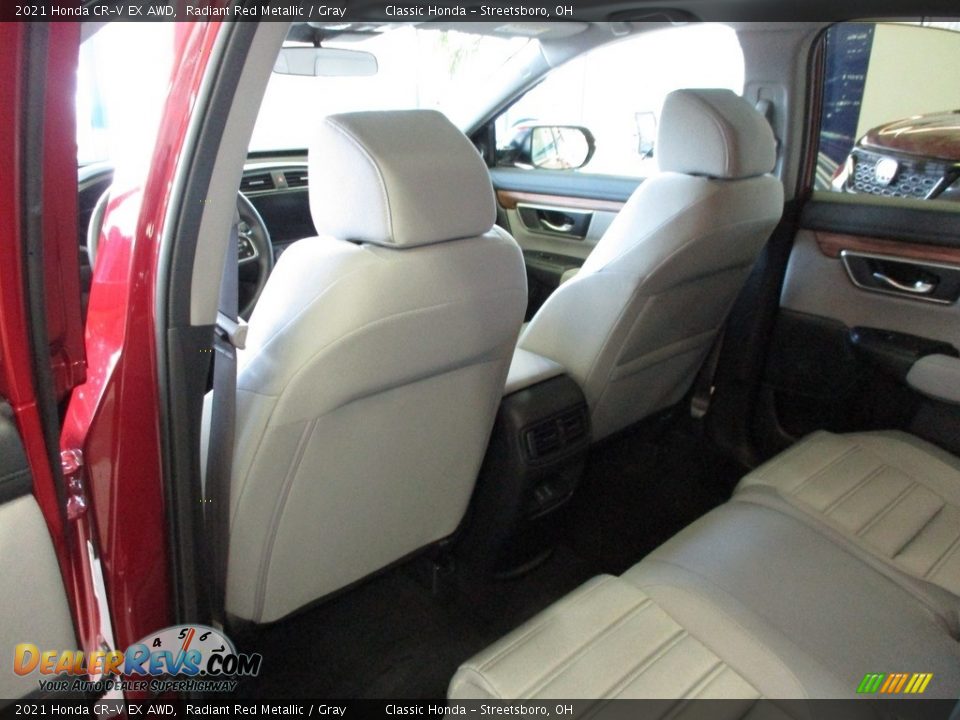 2021 Honda CR-V EX AWD Radiant Red Metallic / Gray Photo #24