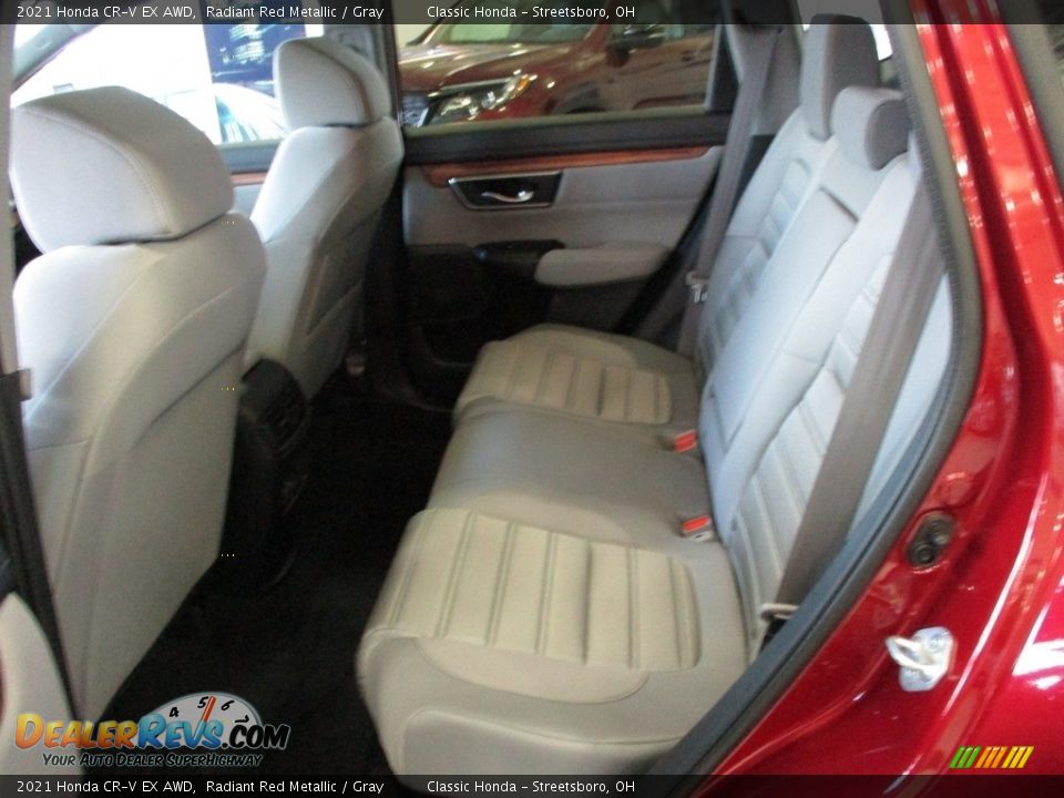 2021 Honda CR-V EX AWD Radiant Red Metallic / Gray Photo #25